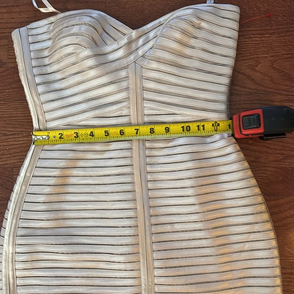 NWT BCBG rose gold dress size 4 - Picture 10 of 11